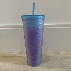 STARBUCKS hombre 24oz Cold Drink Cup Studded Tumbler